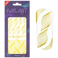 Nailart Sticker XL Gold