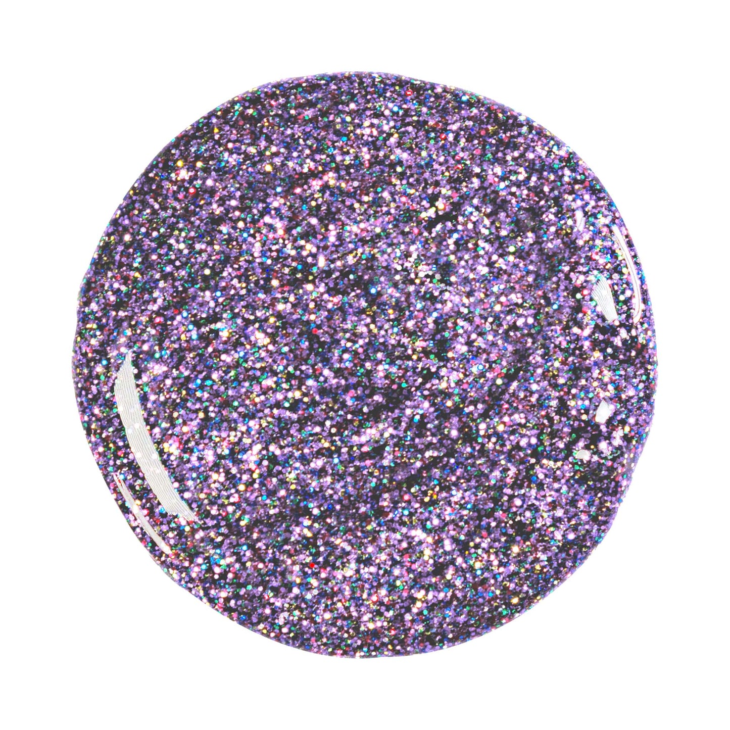 Effektgel Multi Glitter purple