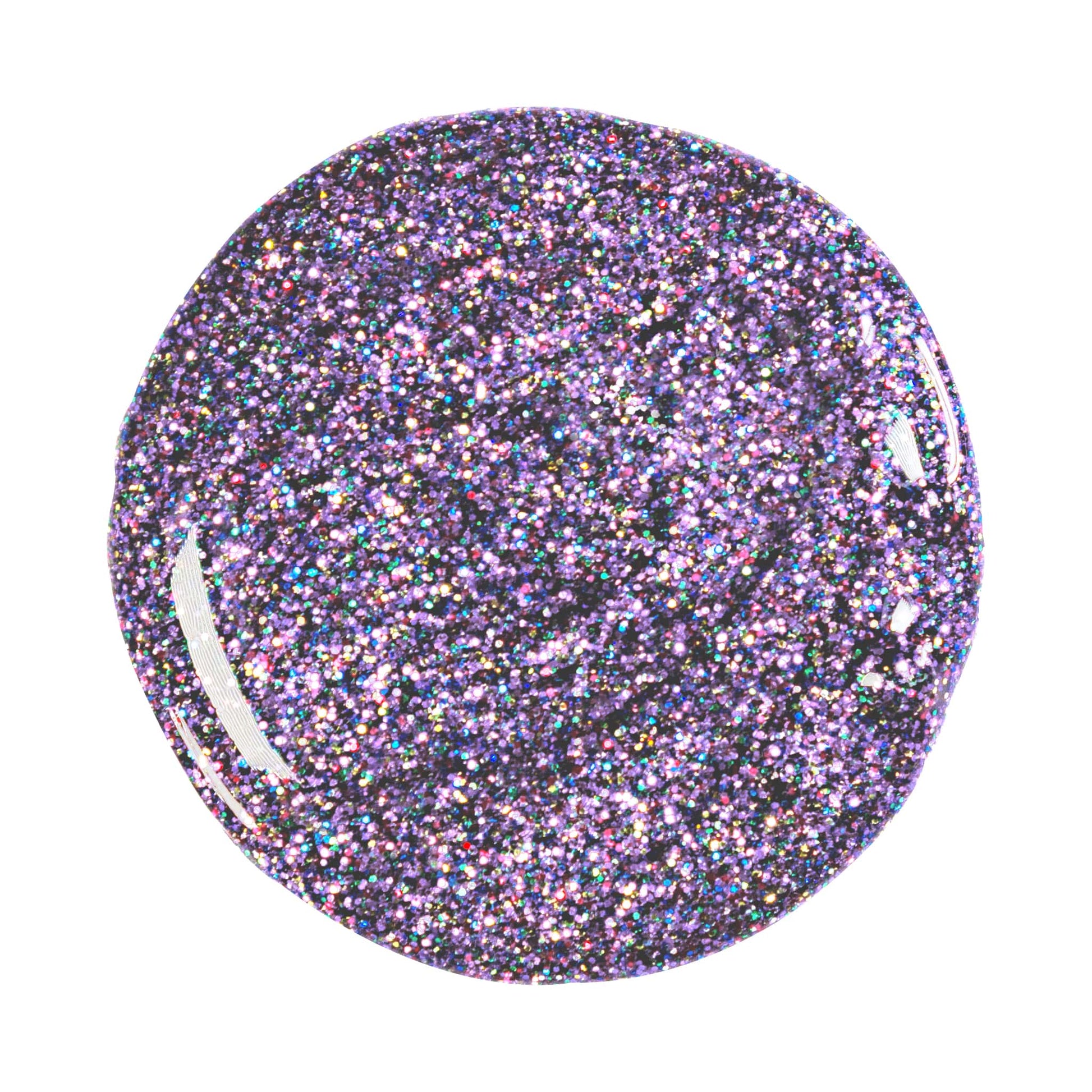 Effektgel Multi Glitter purple