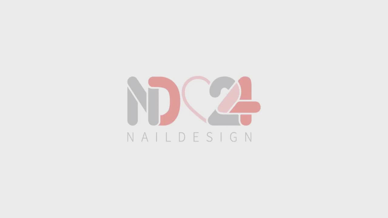 ND24 Nageldesign-Pinsel Set – 3er Pack Mit Glitter-Stiel, Für Gel & Acryl, Größen 4, 6, 8